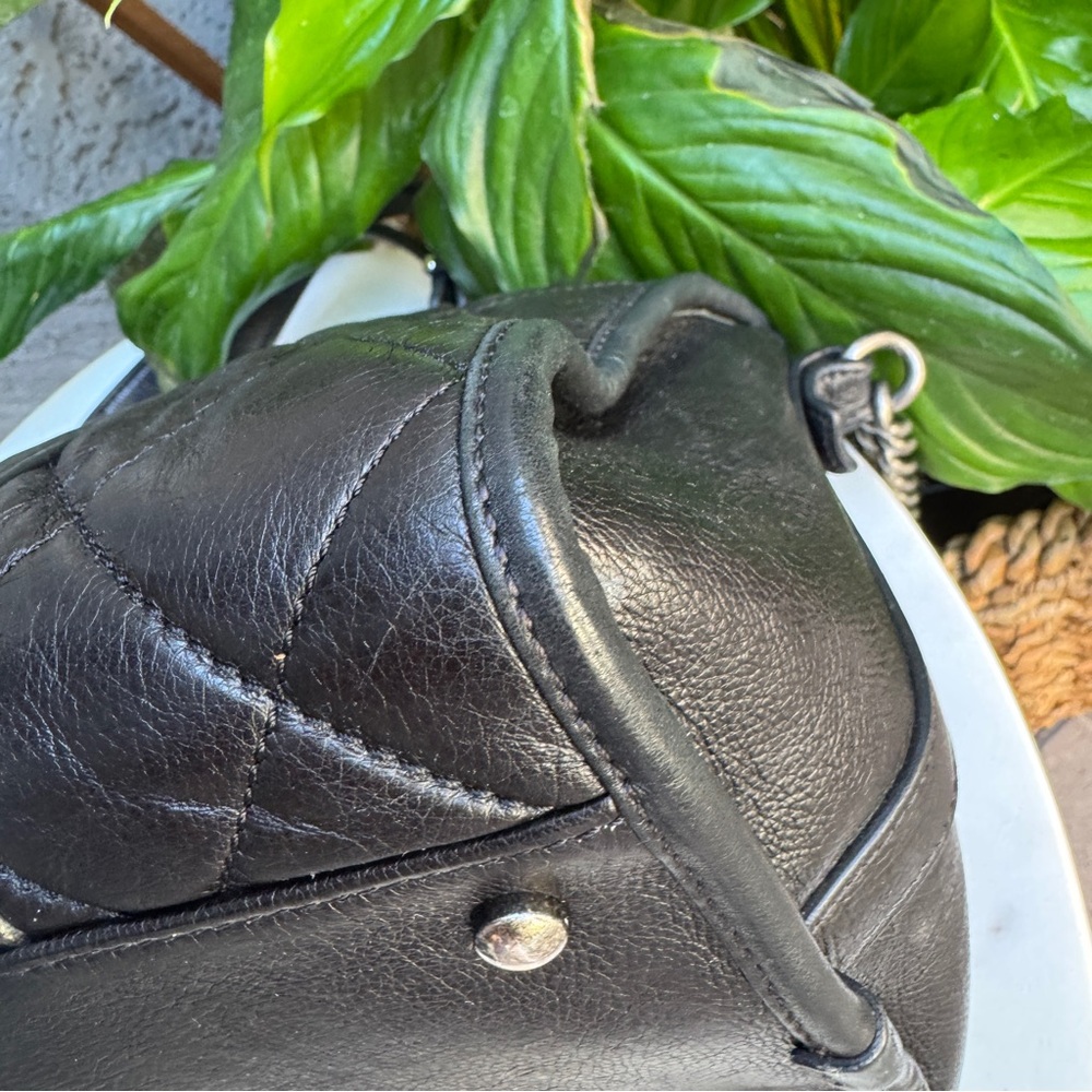 Chanel Calfskin Quilted Casual Riviera Bowling Bag - Picture 13 of 16